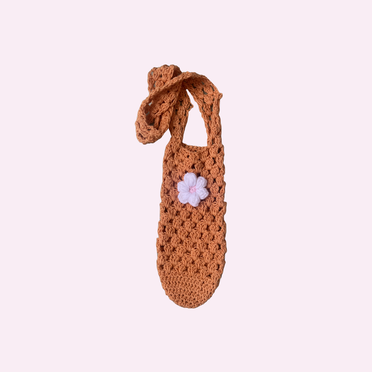 Cotton water bottle bag