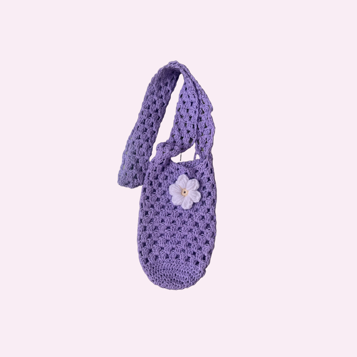 Cotton water bottle bag