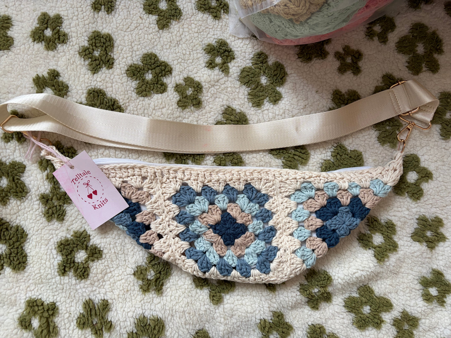 Crochet Cross Body Bag