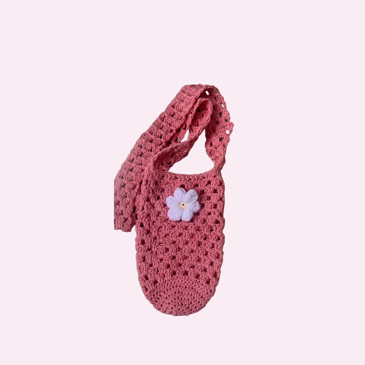 Cotton water bottle bag