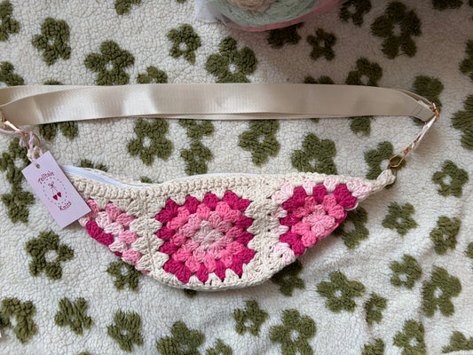 Crochet Cross Body Bag