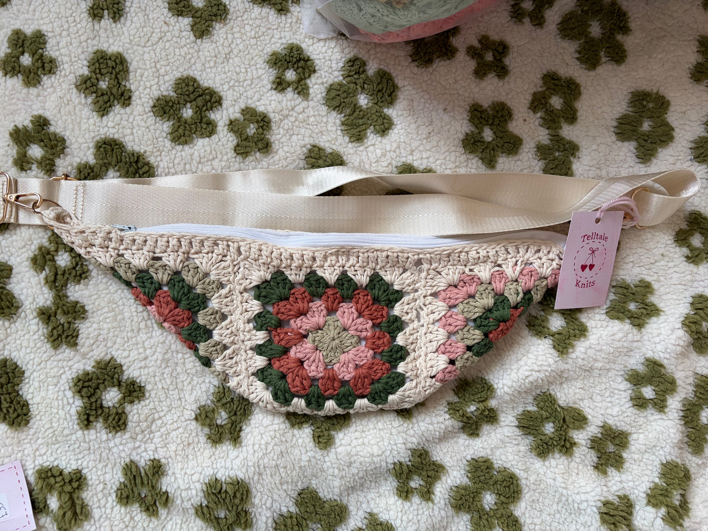Crochet Cross Body Bag