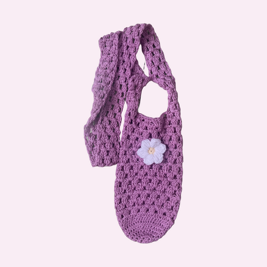 Cotton water bottle bag