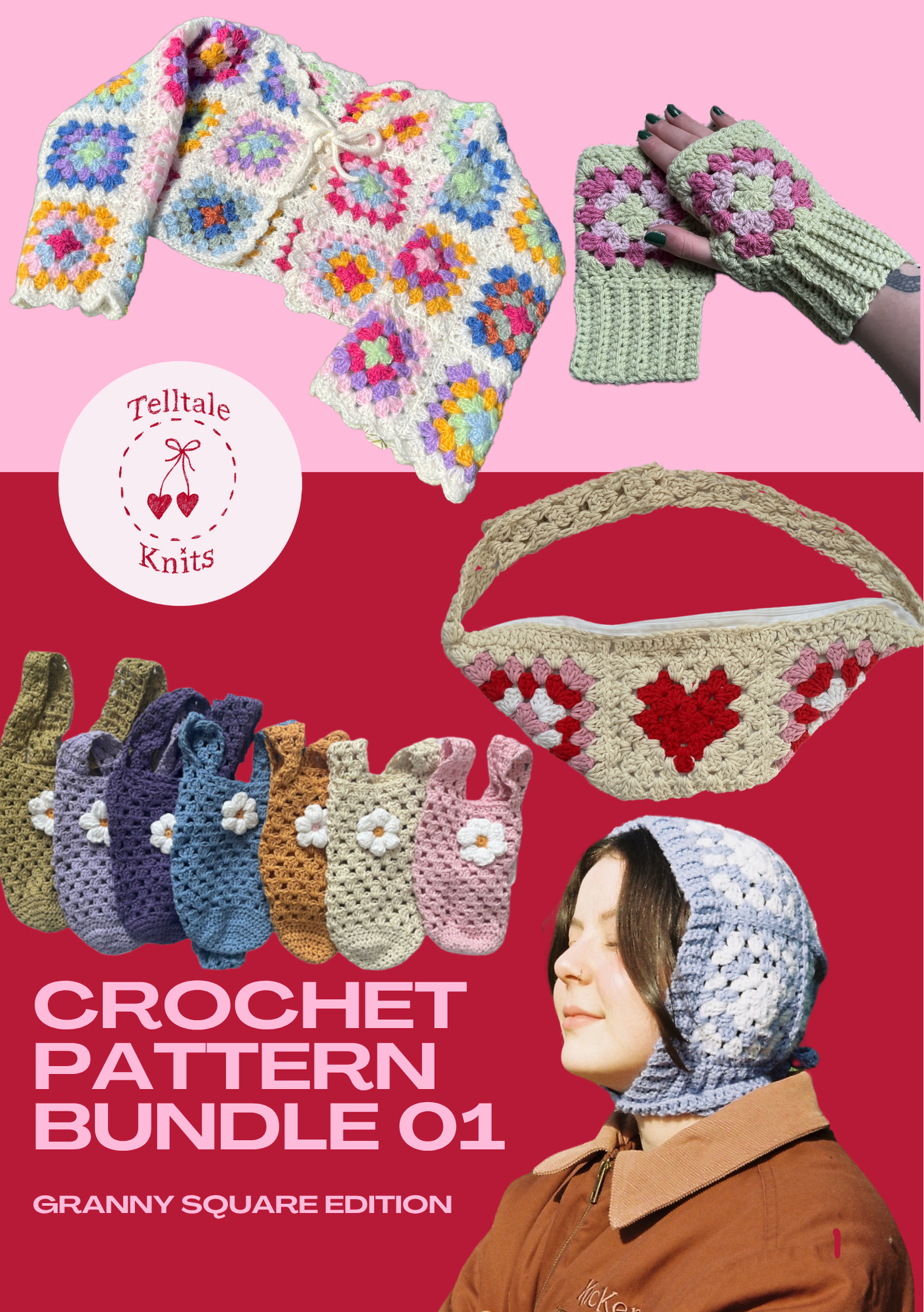 Crochet Pattern Booklet 01: Granny Square Edition