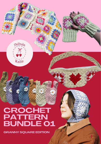 Crochet Pattern Booklet 01: Granny Square Edition
