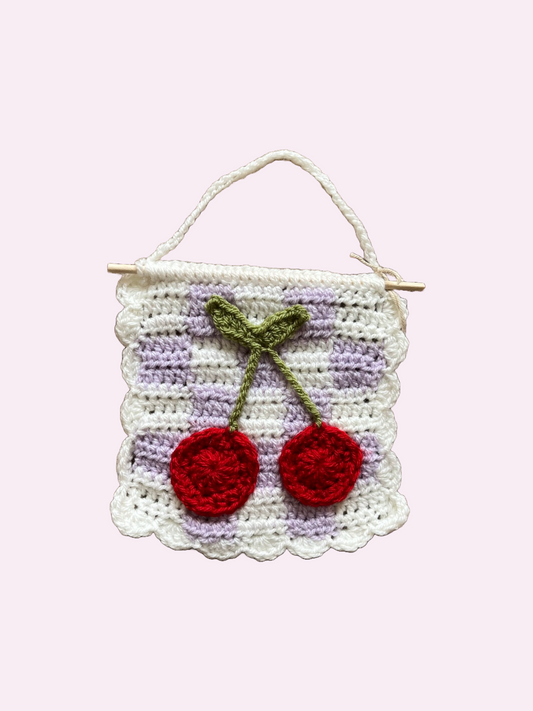Cherry wall hanging